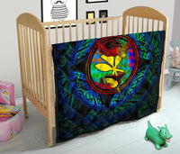 Polynesian Hawaii Premium Quilt - Colorful Turtle Shark - Polynesian Pride