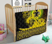 Cook Island Quilt Wave Yellow Design - Polynesian Pride