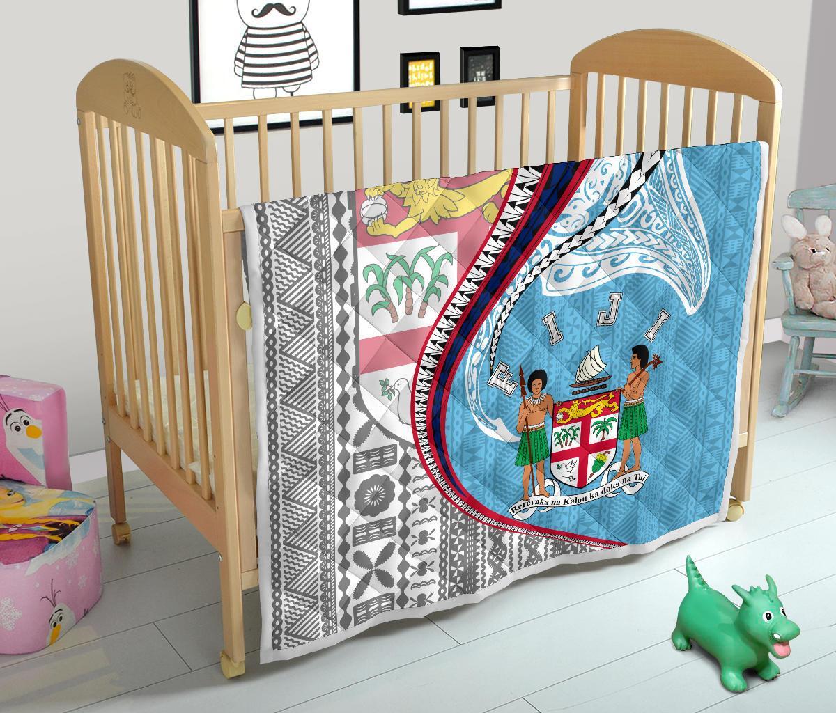 Fiji Premium Quilt Kanaloa Tatau Gen FJ - Polynesian Pride