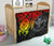 Hawaii Polynesian Premium Quilt - Kanaka Maoli & Reggae Turtle Hibiscus - Polynesian Pride