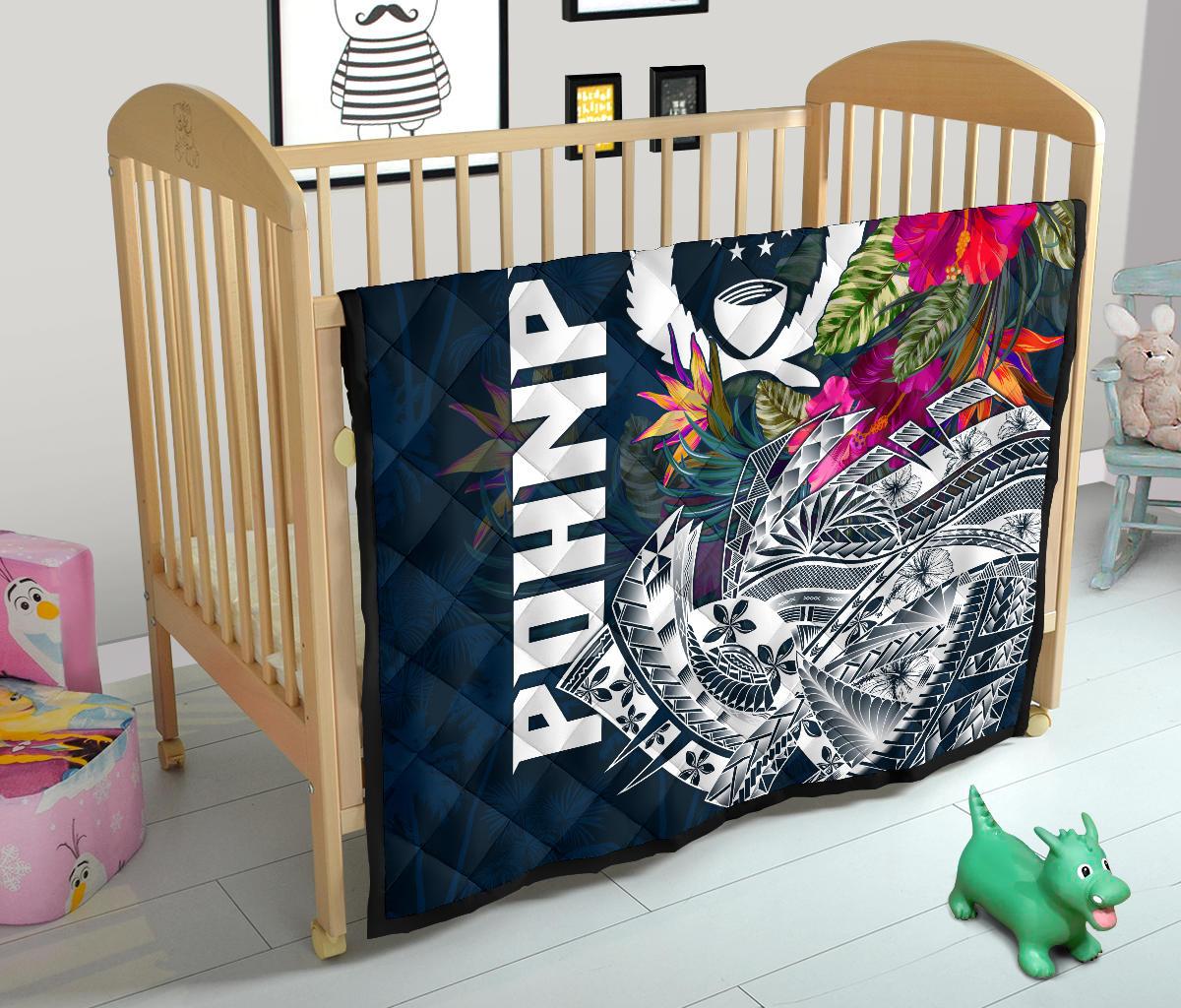 Pohnpei Premium Quilt - Pohnpei Summer Vibes - Polynesian Pride