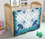 Hawaiian Leaves Tropical Pattern Premium Quilt - Pastel - Argu Style - AH - Polynesian Pride