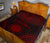 Northern Mariana Islands Premium Quilt - CNMI Seal Polynesian Chief Red Version - Polynesian Pride
