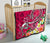Hawaii Premium Quilt - Turtle Plumeria Polynesian Tattoo Pink Color - Polynesian Pride