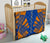 Marshall Islands Premium Quilt - Marshall Islands Seal Polynesian Orange Tattoo - Polynesian Pride