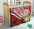 Tahiti Polynesian Premium Quilt - Summer Plumeria (Red) - Polynesian Pride