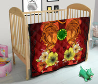 Cook Islands Premium Quilt - Tribal Tuna Fish - Polynesian Pride