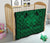 Hawaii Polynesian Pele Kanaka Premium Quilt Green - Polynesian Pride