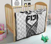 Fiji Rugby Premium Quilt Polynesian Waves Style - Polynesian Pride