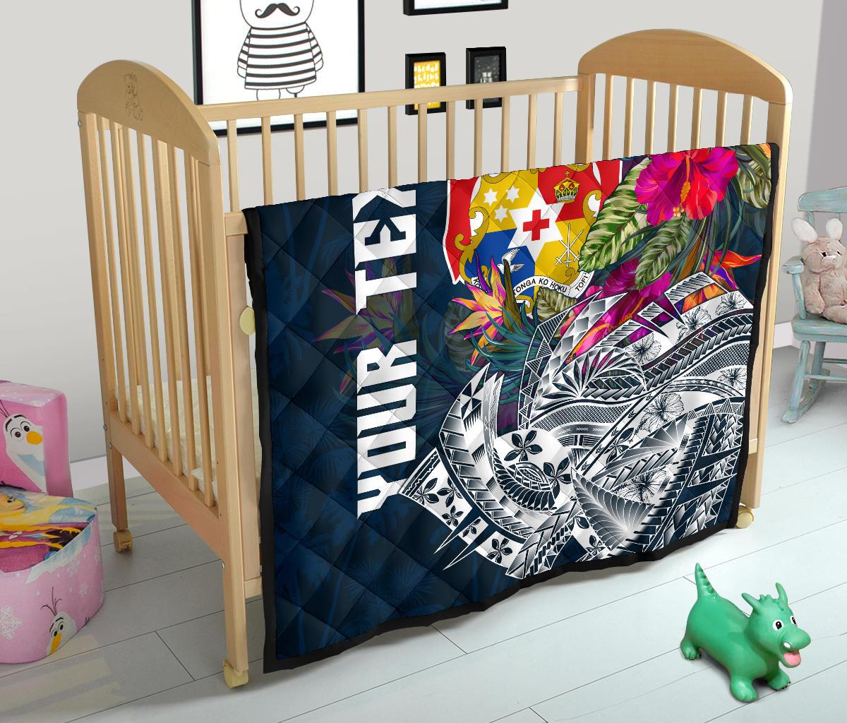 Tonga Custom Personalised Premium Quilt - Summer Vibes - Polynesian Pride