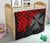 Wallis and Futuna Polynesian Premium Quilt - Wallis and Futuna Coat Of Arms & Red Turtle Hibiscus - Polynesian Pride