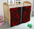 Marquesas Islands Premium Quilt - Marquesas Islands Tiki Face Polynesian Red Tattoo - Polynesian Pride