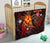 Kosrae Polynesian Premium Quilt - Legend of Kosrae (Red)