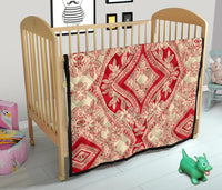 Polynesian Premium Quilt Red And Yellow - Polynesian Pride