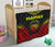 Hawaii Premium Quilt - Hawaii Seal Polynesian Chief Reggae Version - Polynesian Pride
