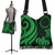 Cook Islands Boho Handbag - Green Tentacle Turtle Boho Handbag One Size Green - Polynesian Pride
