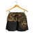 Hawaii Women's Shorts - Hawaii Seal Pride Style (Gold) - Polynesian Pride