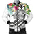 Polynesian Hawaii Kanaka Maoli Men's Bomber Jacket - Summer Plumeria (White) White - Polynesian Pride