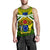 Cook Islands Rugby Men Tank Top Spirit Green - Polynesian Pride