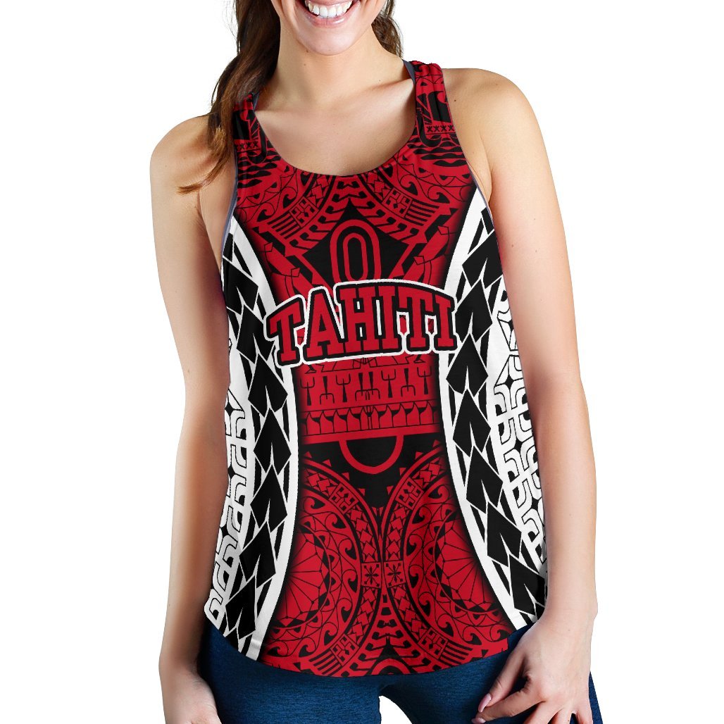 Tahiti Special Women's Racerback Tank Top A0 - Polynesian Pride