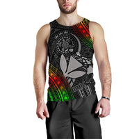 Hawaii Polynesian Men's Tank Top - Kanaka Maoli Hawaiian Map - Polynesian Pride