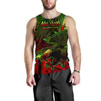 American Samoa Men's Tank Top - Nu'uuli Reggae Polynesian Patterns - Polynesian Pride