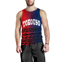 Tokouso Men's Tank Top - Polynesian Pattern - Polynesian Pride