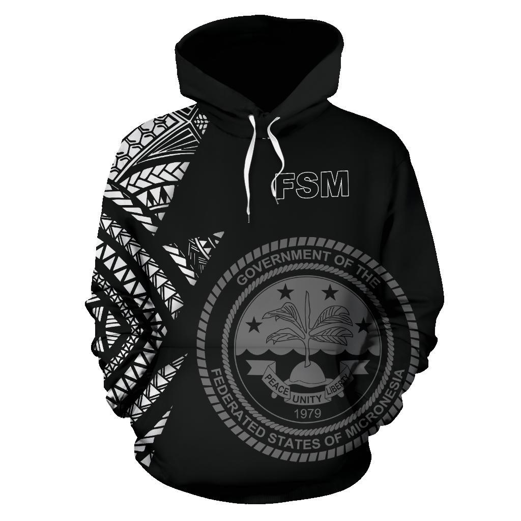 Federated States of Micronesia Pattern All Over Hoodie - Polynesian Pride