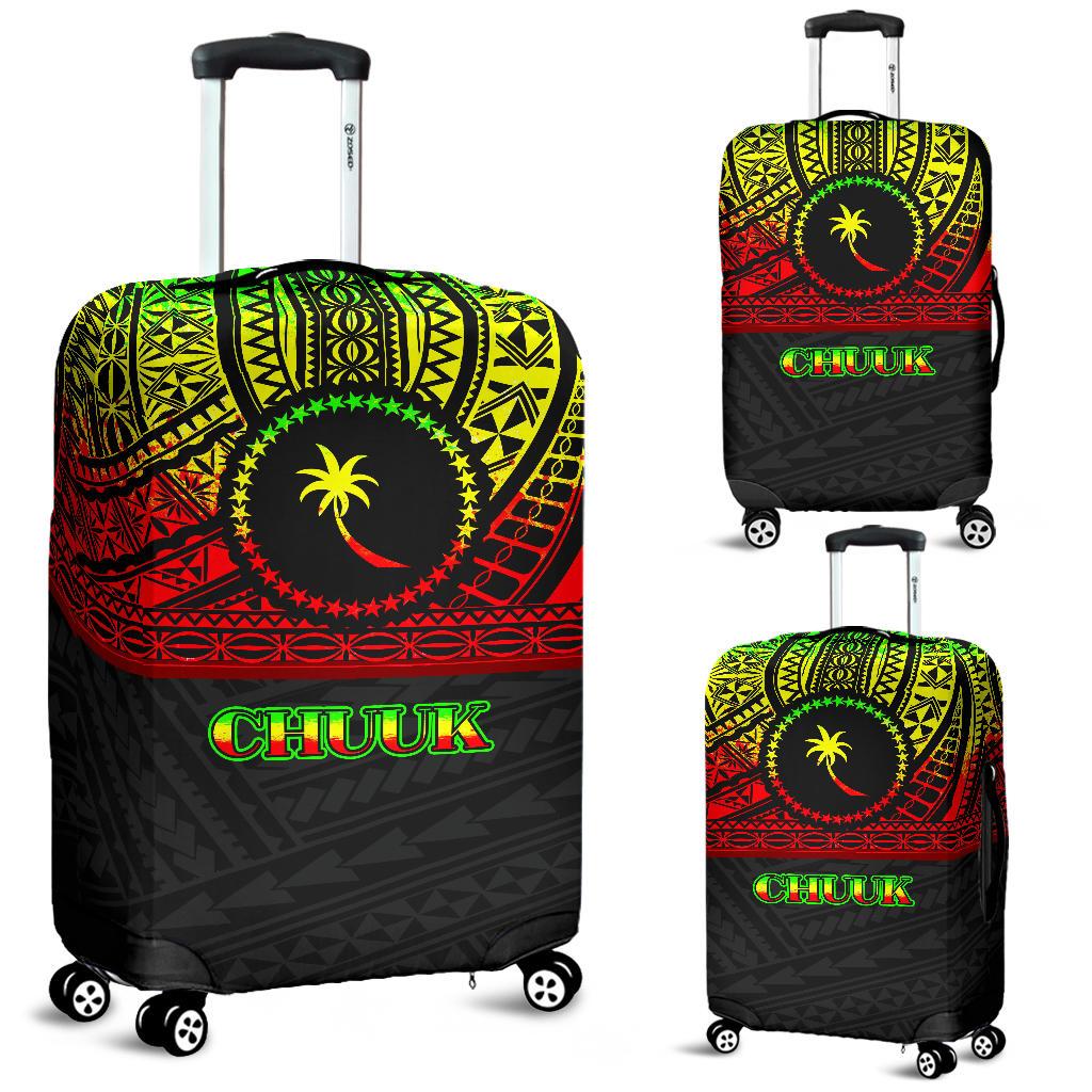 Chuuk Luggage Covers - Reggae Color Version Reggae - Polynesian Pride