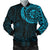 Polynesian Tattoo Style Men's Bomber Jacket Blue Blue - Polynesian Pride