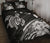 Hawaii Quilt Bed Set - Hawaii Quilt Bed Set - Turtle Polynesian Map Plumeria White - Polynesian Pride
