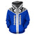 Pohnpei All Over Zip up Hoodie Micronesian Homeland - Polynesian Pride