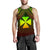 Polynesian Wallis and Futuna Personalised Men's Tank Top - Reggae Vintage Polynesian Patterns - Polynesian Pride