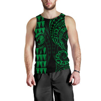 Hawaii Warrior Men's Tank Top Green - Polynesian Pride