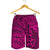 Polynesian Hawaiian Style Tribal Tattoo Pink Men's Short - Polynesian Pride