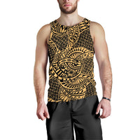 Polynesian Men Tank Top 27 Black-Gold - Polynesian Pride
