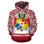 Tonga Pasifika Hoodie Tonga Coat of Arms Kingdom of Tonga - Polynesian Pride