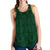 Polynesian Lauhala Mix Green Women's Racerback Tank Top Green - Polynesian Pride
