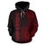 Palau Polynesian Custom Hoodie Coconut Red - Polynesian Pride