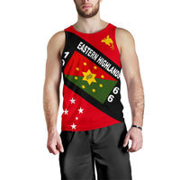 Papua New Guinea Men's Tank Top - Eastern Highlands Province - Polynesian Pride