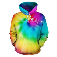Hawaiian Kanaka Hoodie Tie Dye - Polynesian Pride