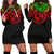 Tonga Women Hoodie Dress - Tonga Coat Of Arms Polynesian Reggae Color Reggae - Polynesian Pride