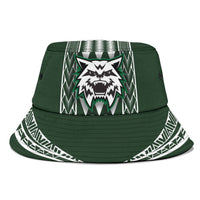 Hawaii - Konawaena High Bucket Hat - AH Unisex Universal Fit Green - Polynesian Pride