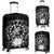 Cook Islands Luggage Covers - Gray Hibiscus Gray - Polynesian Pride