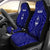 Guam Car Seat Covers - Guam Seal With Polynesian Tattoo Style (Blue) Universal Fit Blue - Polynesian Pride