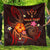 Kosrae Polynesian Personalised Premium Quilt - Legend of Kosrae (Red)