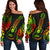 Polynesian Hawaii Shoulder Sweater - Ukulele Black - Polynesian Pride