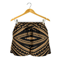 Polynesian Tatau Gold Women's Short - Polynesian Pride