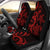 Guam Polynesian Car Seat Covers - Red Tentacle Turtle Universal Fit Red - Polynesian Pride