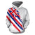 Hawaii Map Polynesian Hoodie - Polynesian Pride